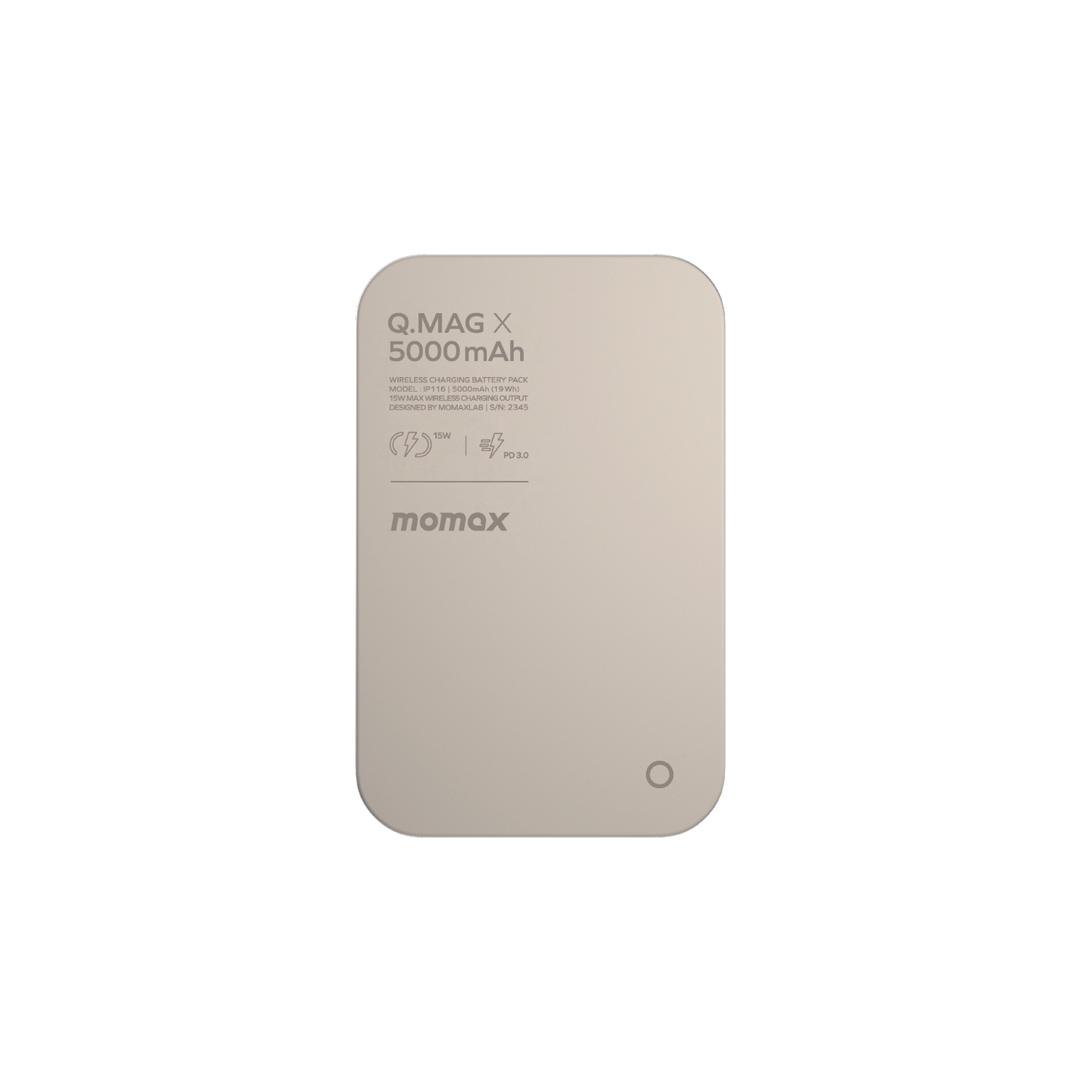 Q.Mag X Magnetic Wireless Power Bank 5000mAh