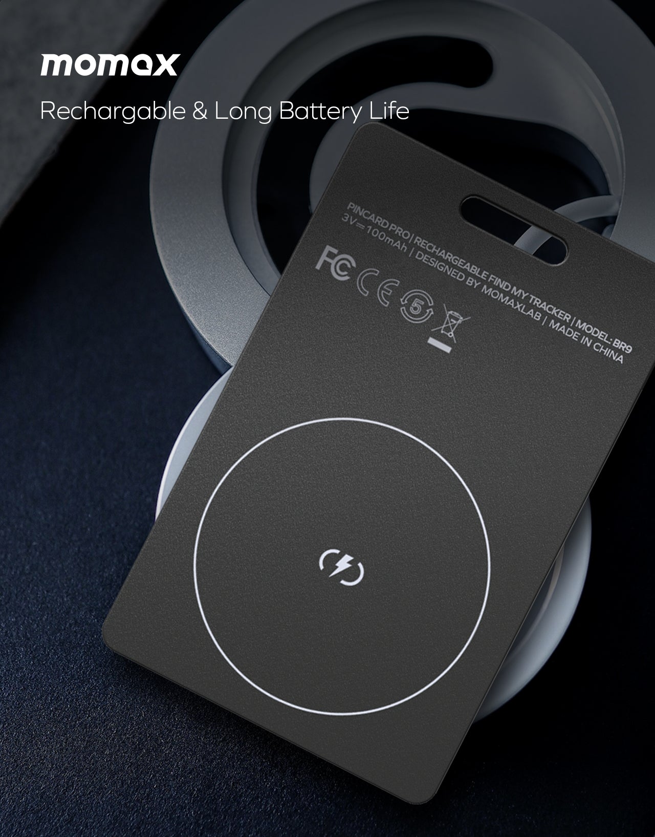 PinCard Pro Rechargeable Find My Locator
