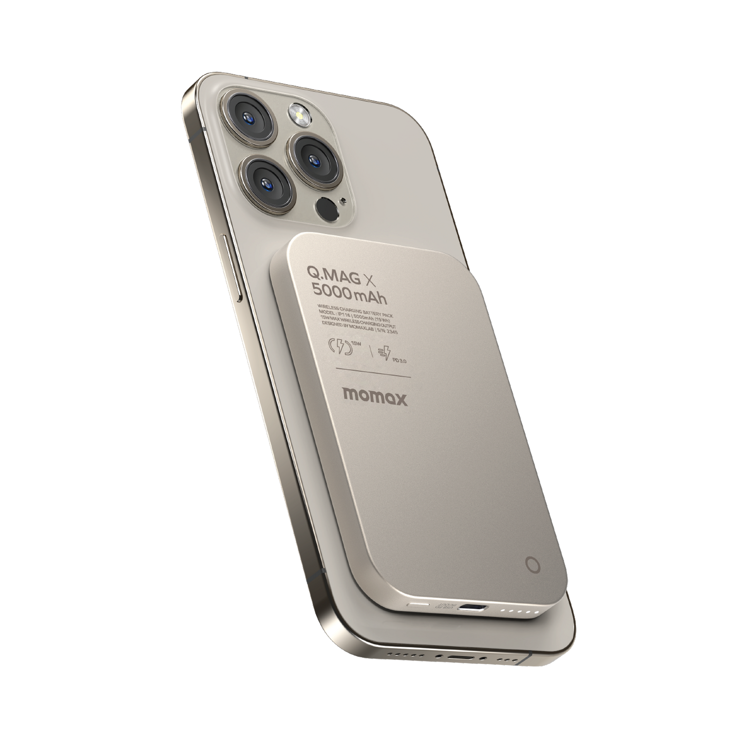 Q.Mag X Magnetic Wireless Power Bank 5000mAh