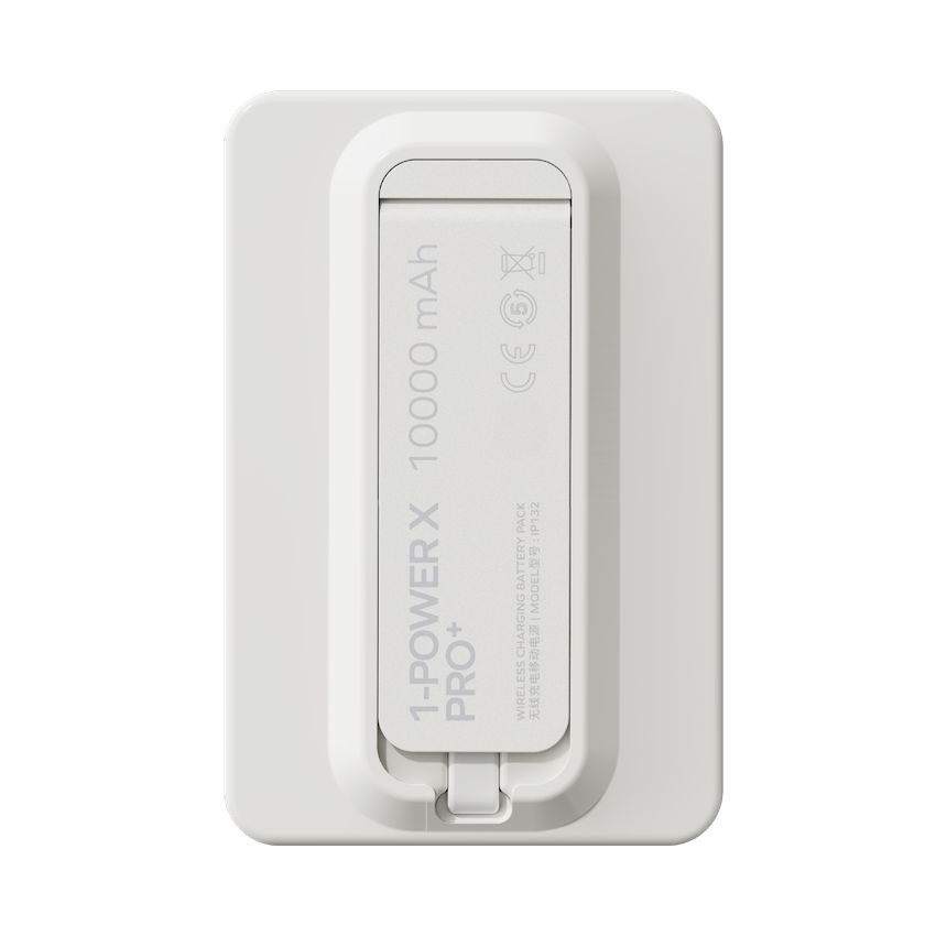 1-Power X Pro+ Magnetic Wireless Power Bank 10000mAh With Built-In USB-C Cable