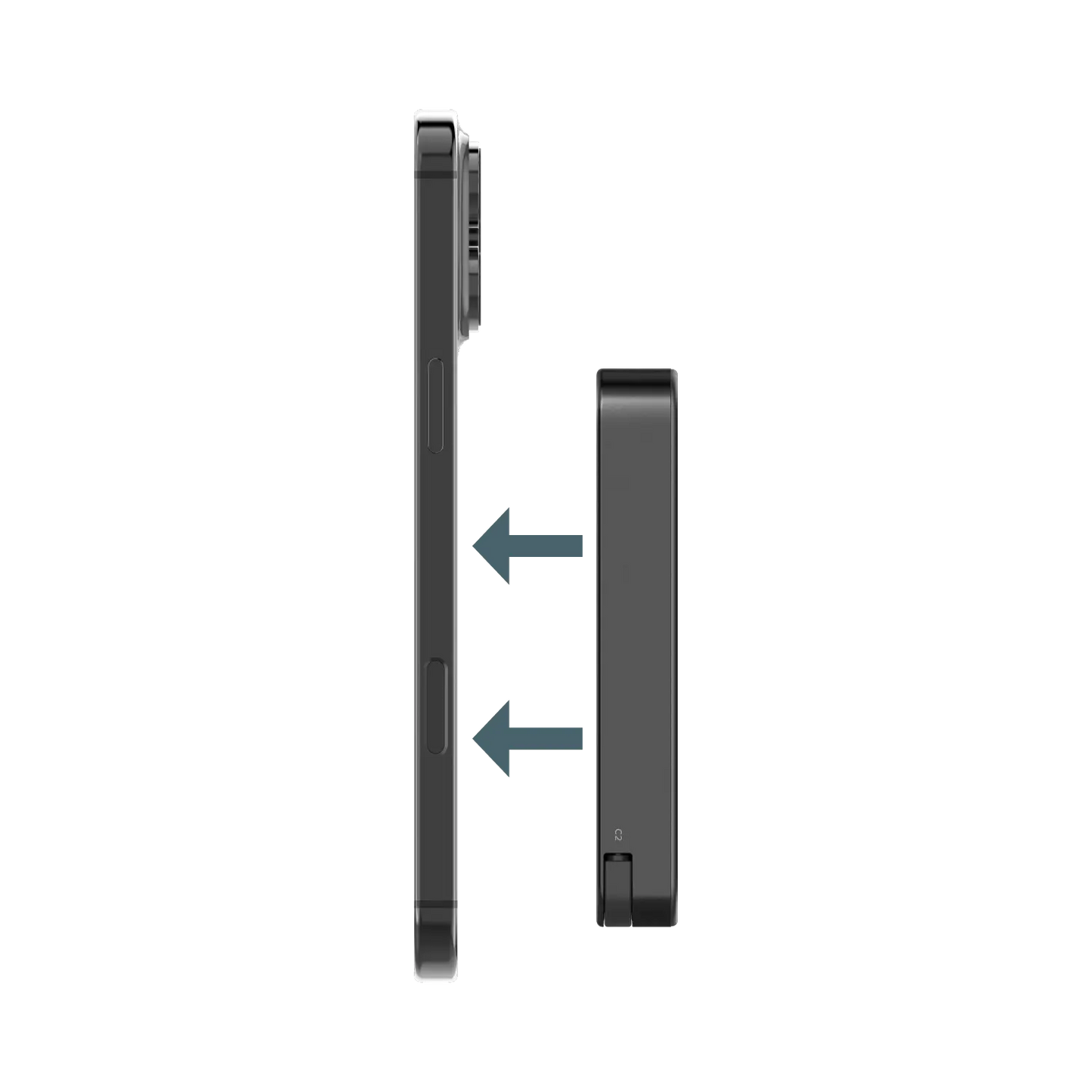 1-Power F.Pass⁺ 10000mAh Magnetic Battery Pack with Built-in Cable