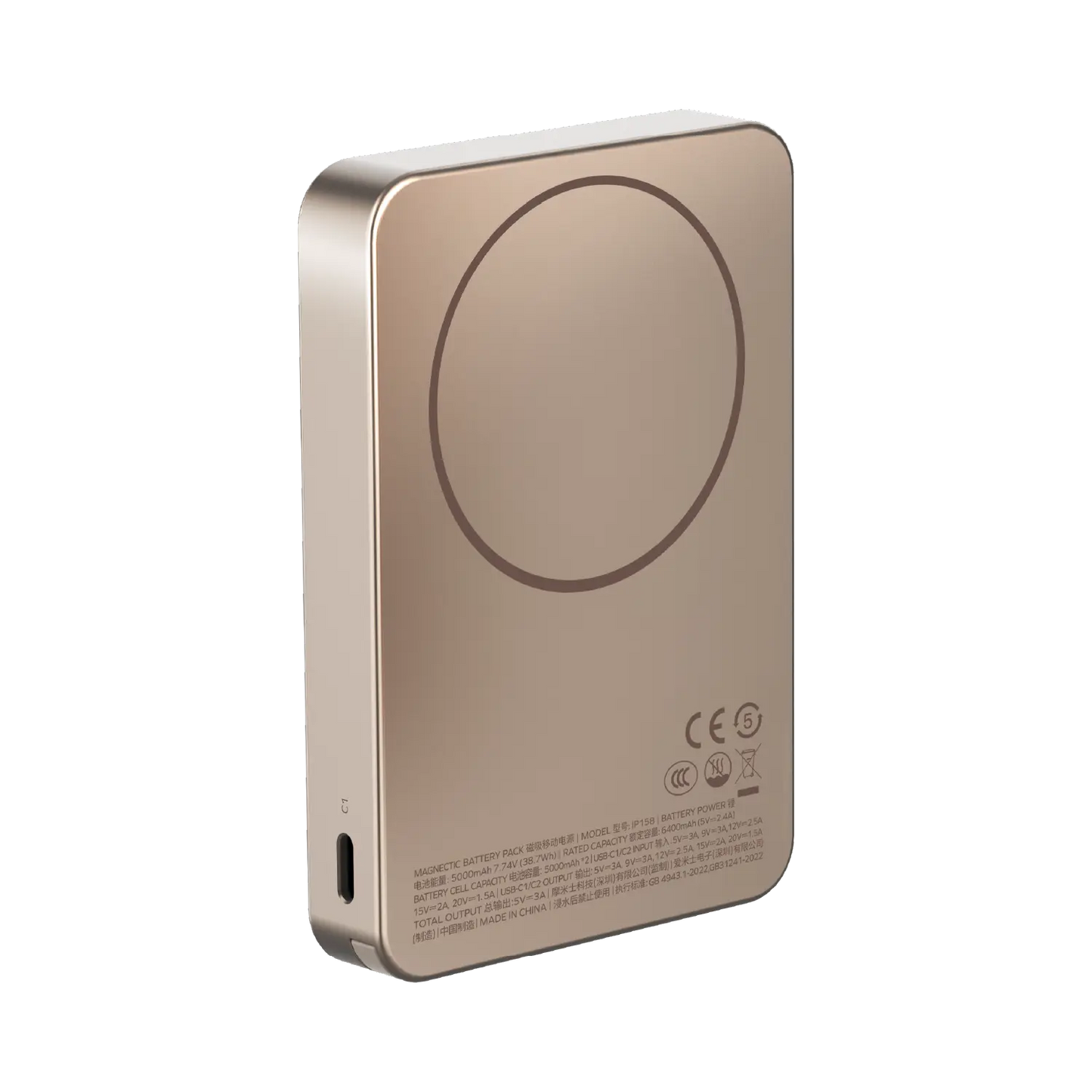 1-Power F.Pass⁺ 10000mAh Magnetic Battery Pack with Built-in Cable