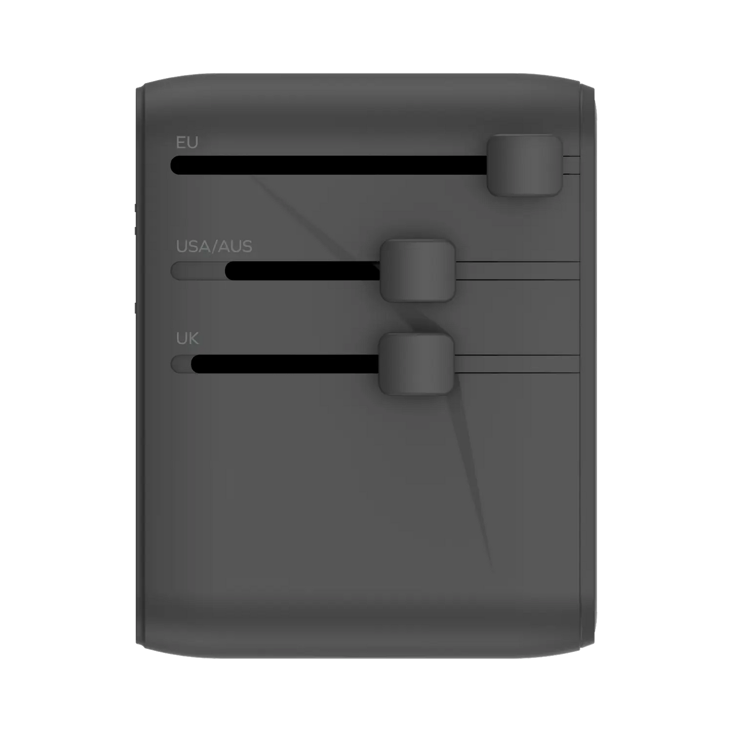 1-World²
45W 5-Port Dual AC Travel Adapter