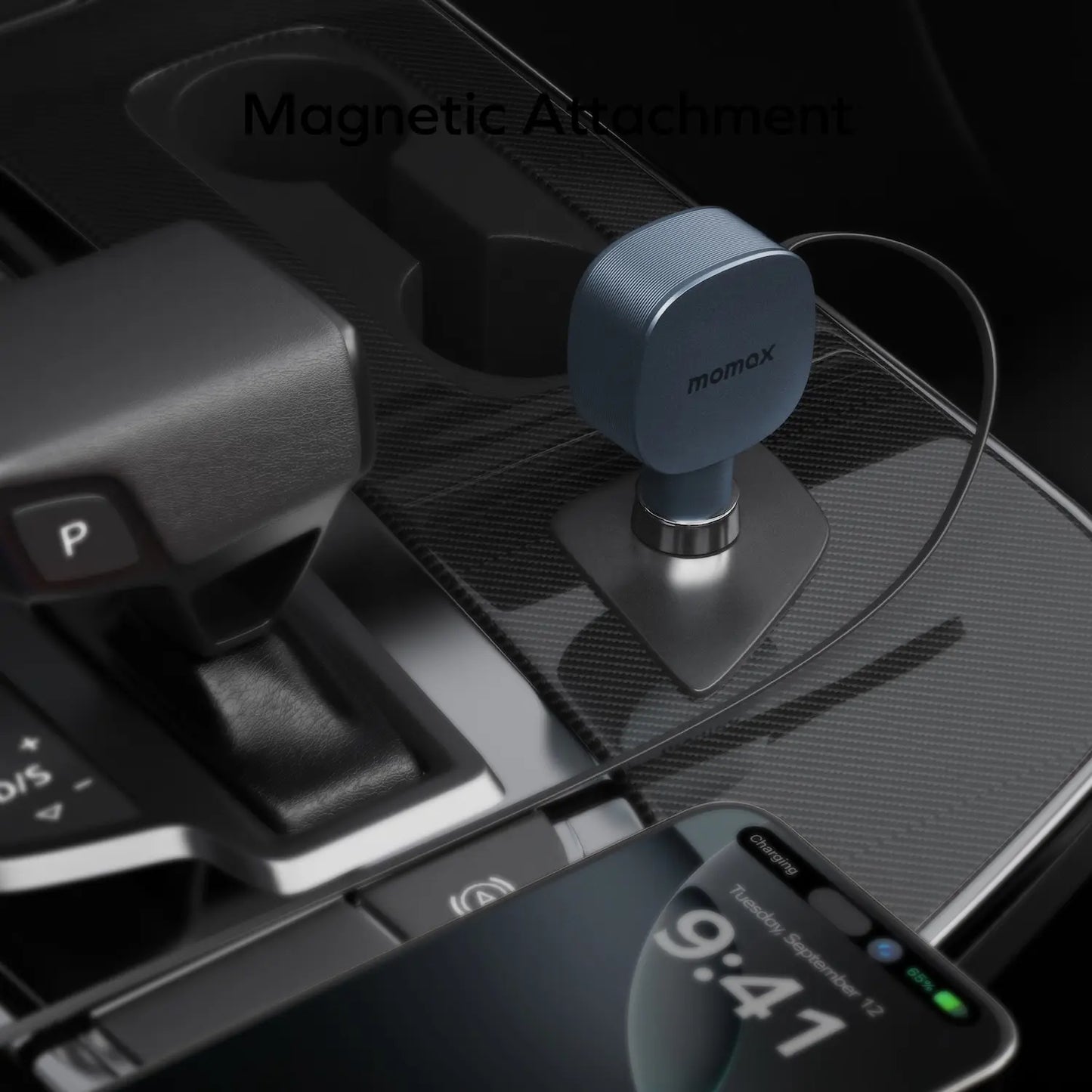 1-Move⁺
2-Port Car Charger With Built-In Retractable Cable 60W