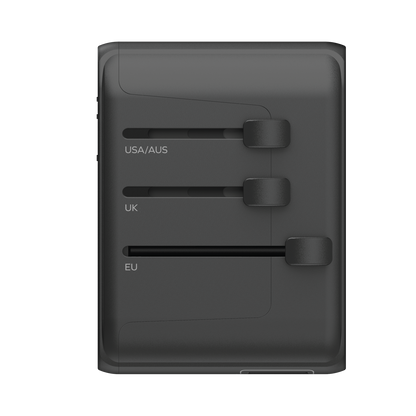 1-World 5-Port Travel Charger 35W