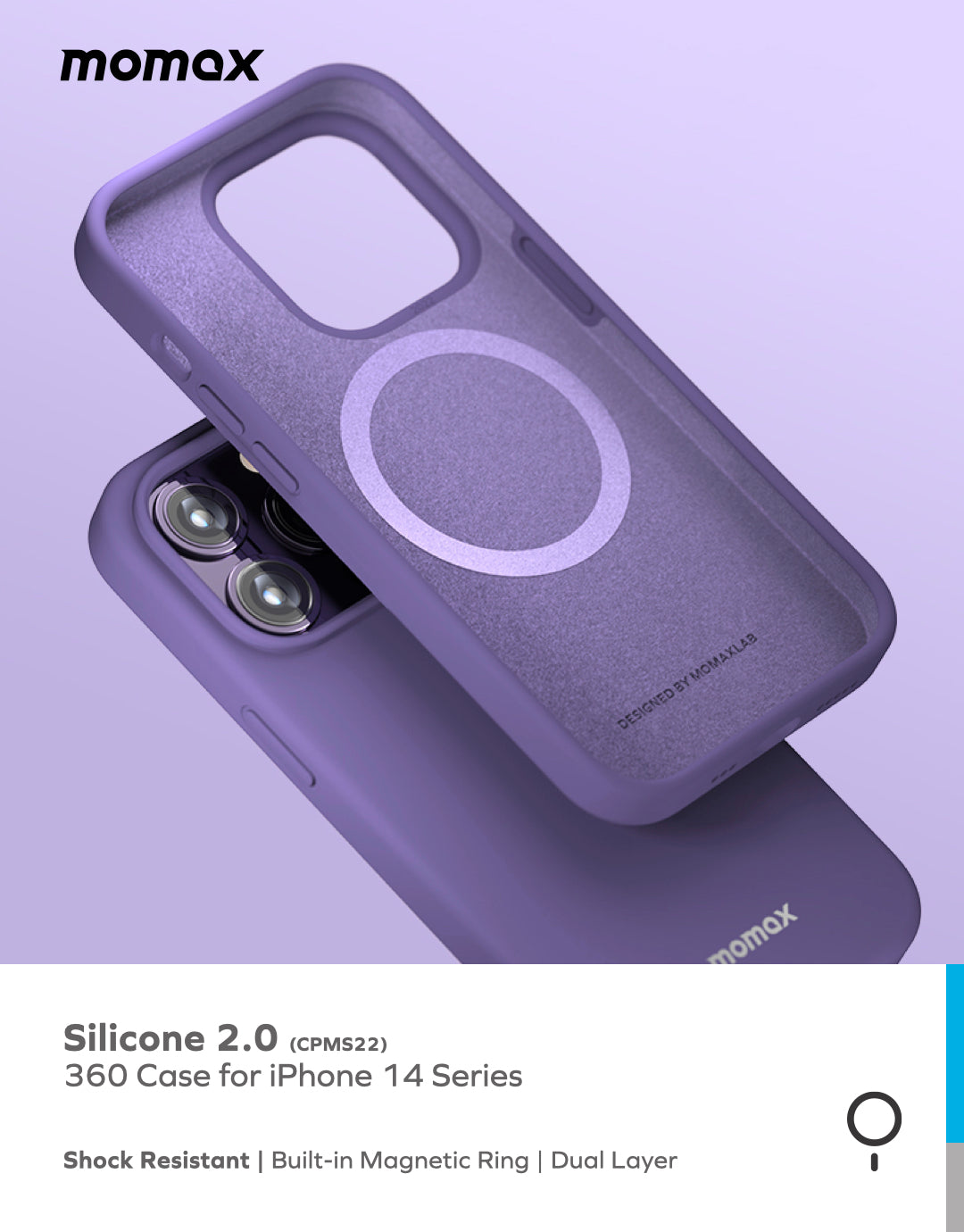 Silicone Case Magnetic Protective Case for iPhone 14 Series