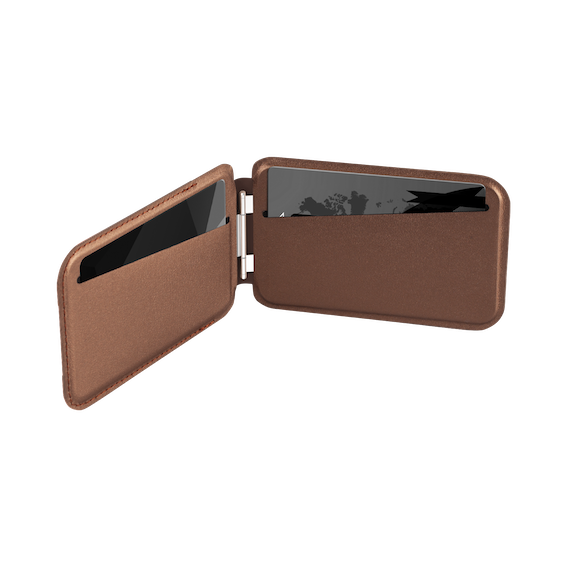 1-Wallet Magnetic Card Holder With Stand