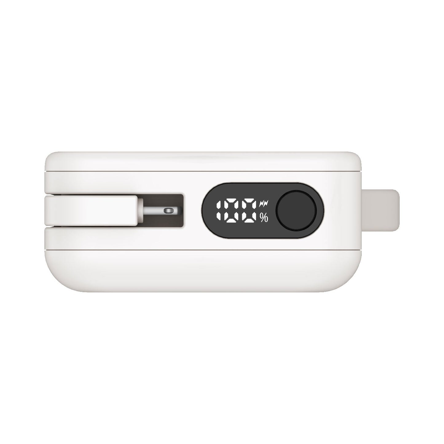1-Power Vital+ Power Bank 10000mAh With Built-In USB-C and Lightning Cable