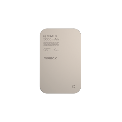 Q.Mag X Magnetic Wireless Power Bank 5000mAh