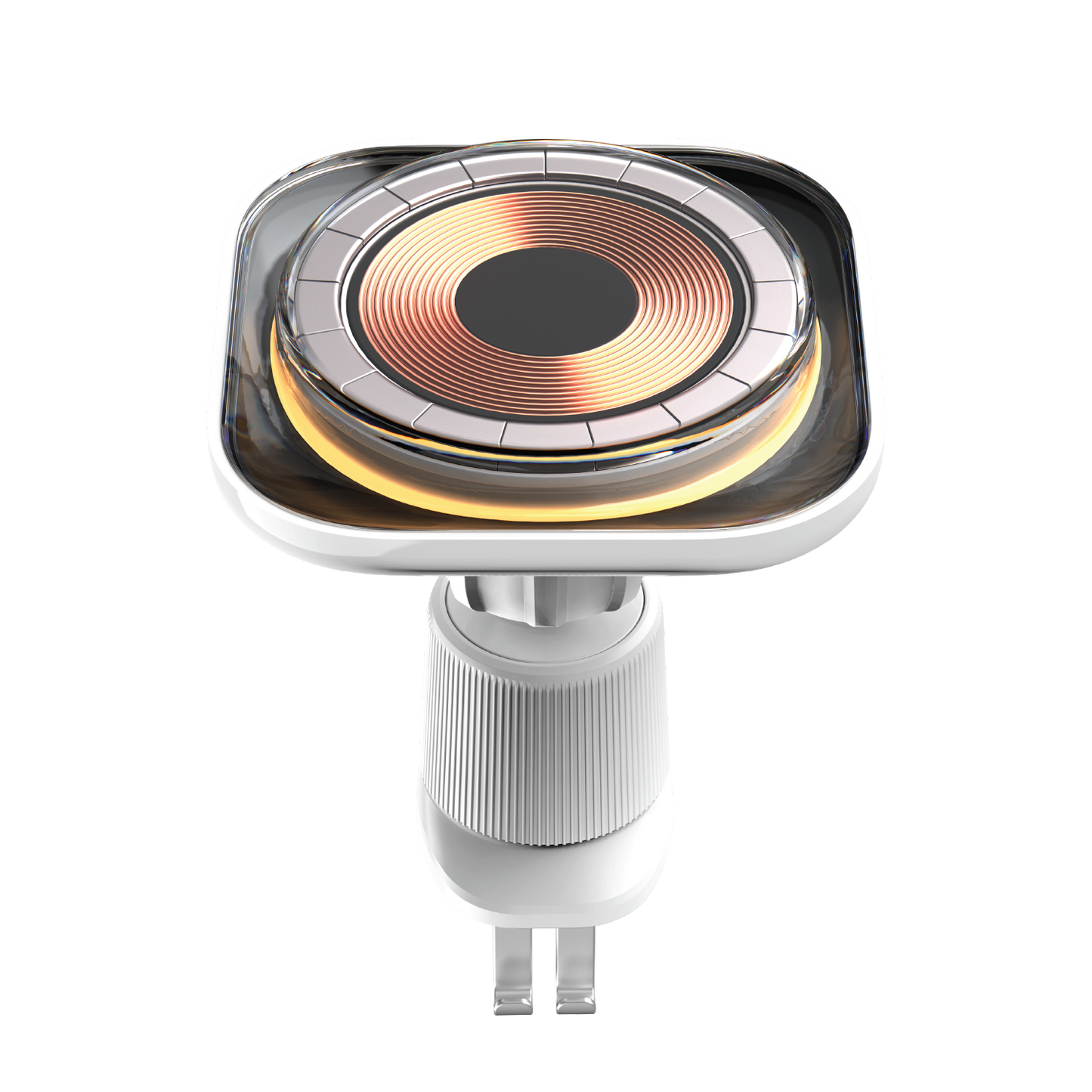 1-Charge Flow Magnetic Wireless Charging Car Mount 15W