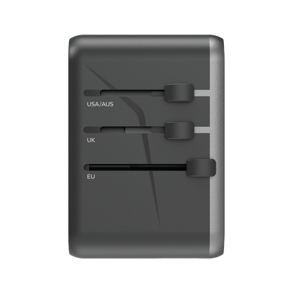 1-World Universal 5-Port Travel GaN Charger 70W