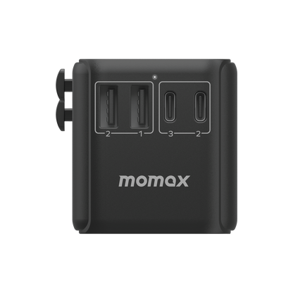 1-World 5-Port Travel Charger 35W