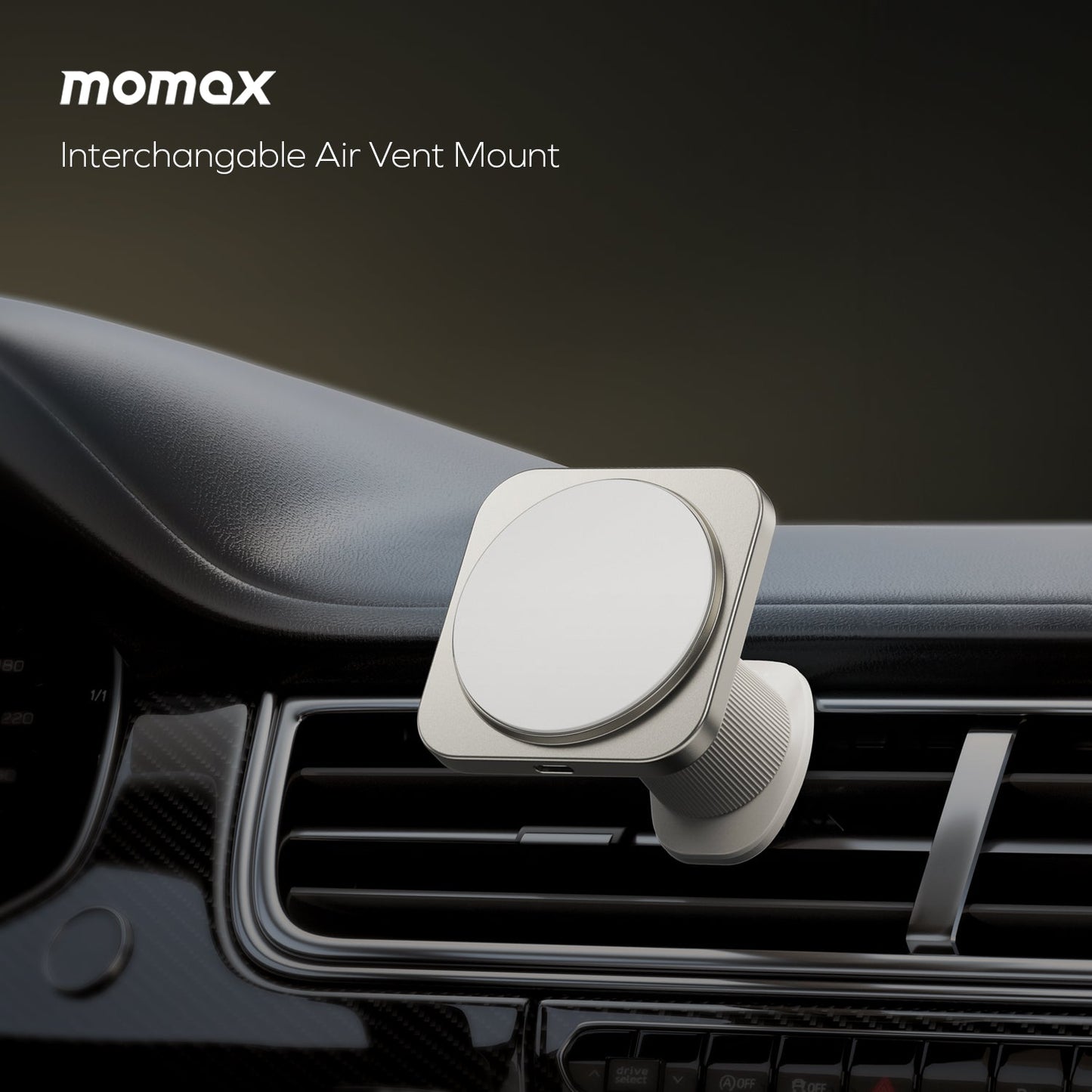 Q2.Mag Qi2 Magnetic Wireless Charging Car Mount 15W