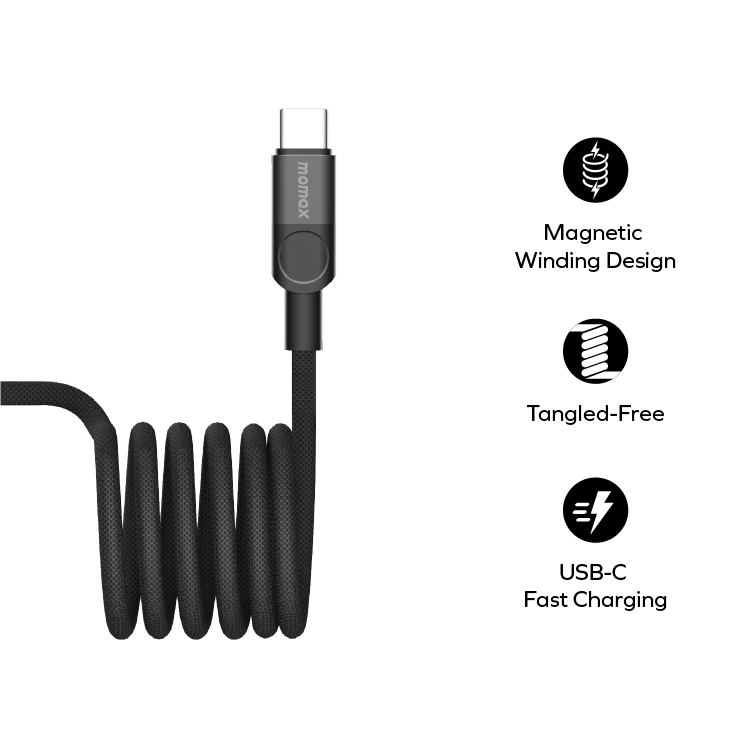 Mag.Link Magnetic USB-C to USB-C Cable 60W 2m