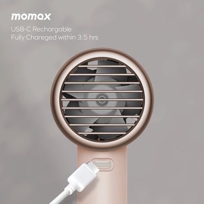 1°Go Portable Handheld High Speed Fan With Icy Cooling Plate