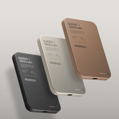 Batterie externe sans fil magnétique Q.Mag X 5000mAh - Gen 2