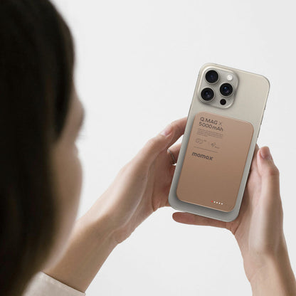 Batterie externe sans fil magnétique Q.Mag X 5000mAh - Gen 2