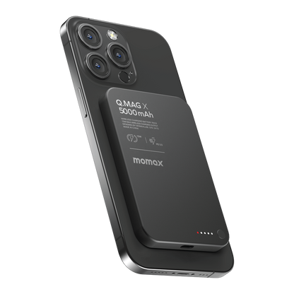 Batterie externe sans fil magnétique Q.Mag X 5000mAh - Gen 2