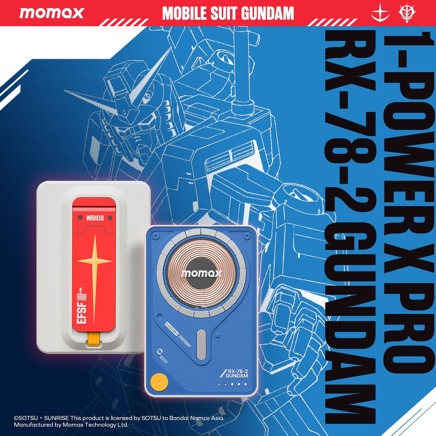 1-Power X Pro Magnetic Wireless Power Bank 5000mAh With Built-In USB-C Cable - Limited Edition