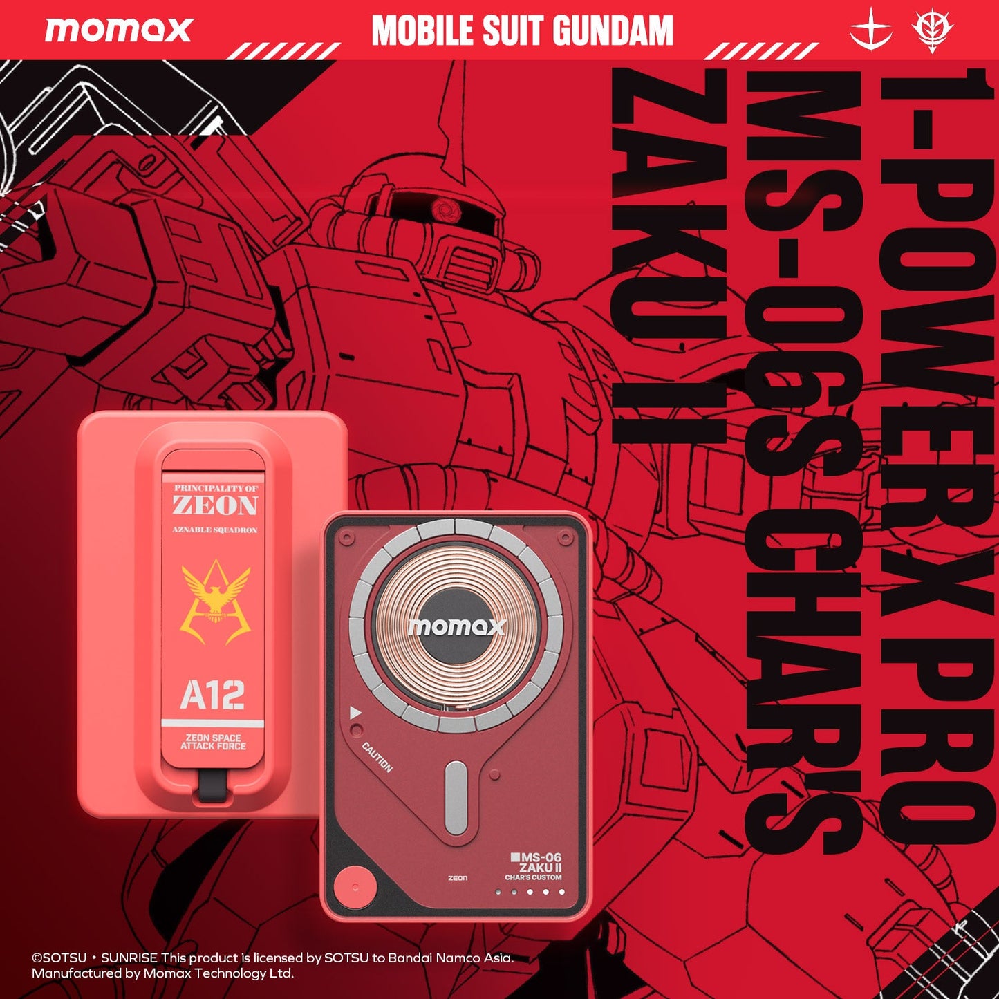 1-Power X Pro Magnetic Wireless Power Bank 5000mAh With Built-In USB-C Cable - Limited Edition