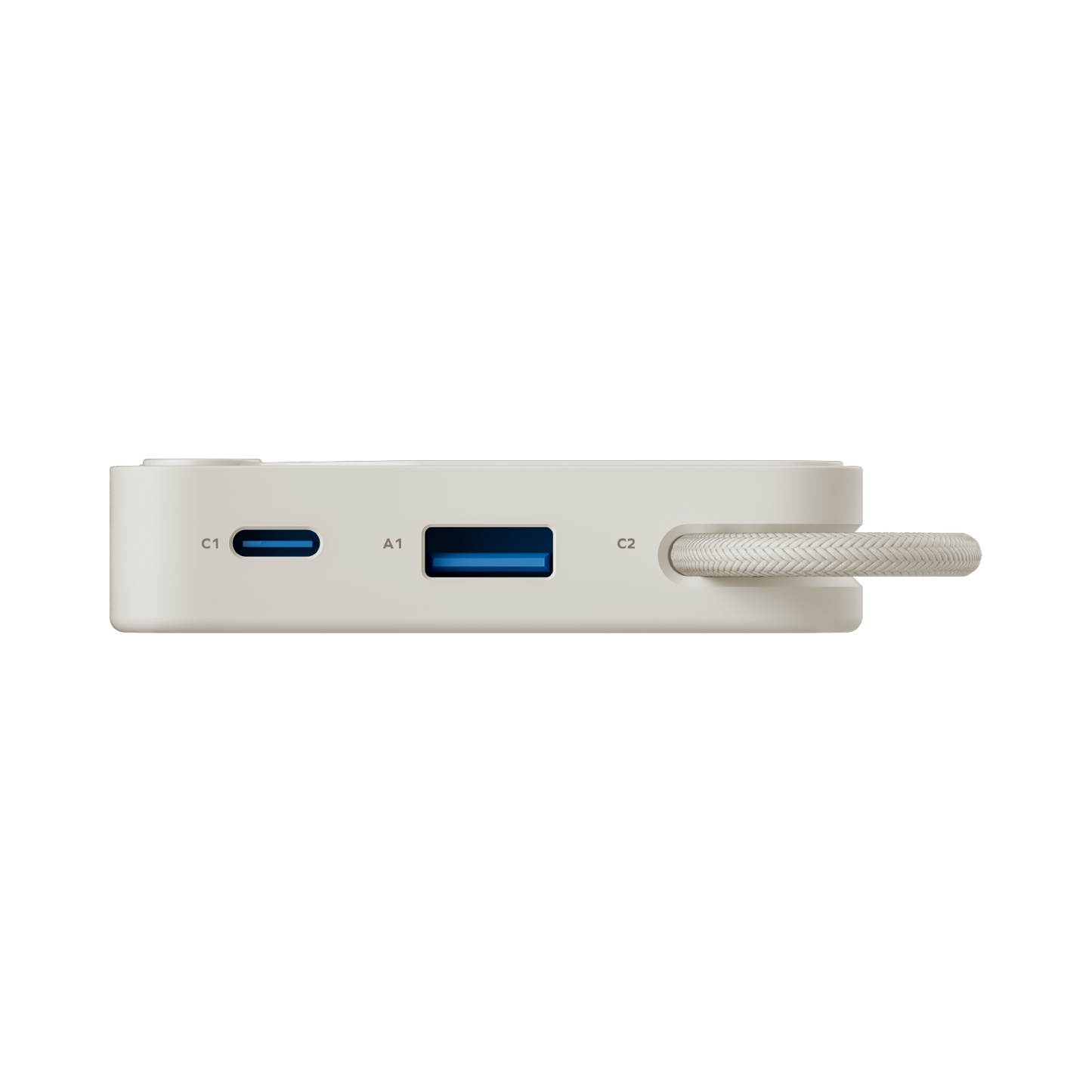 1-Power X Power Bank 10000mAh With Built-in USB-C Cable