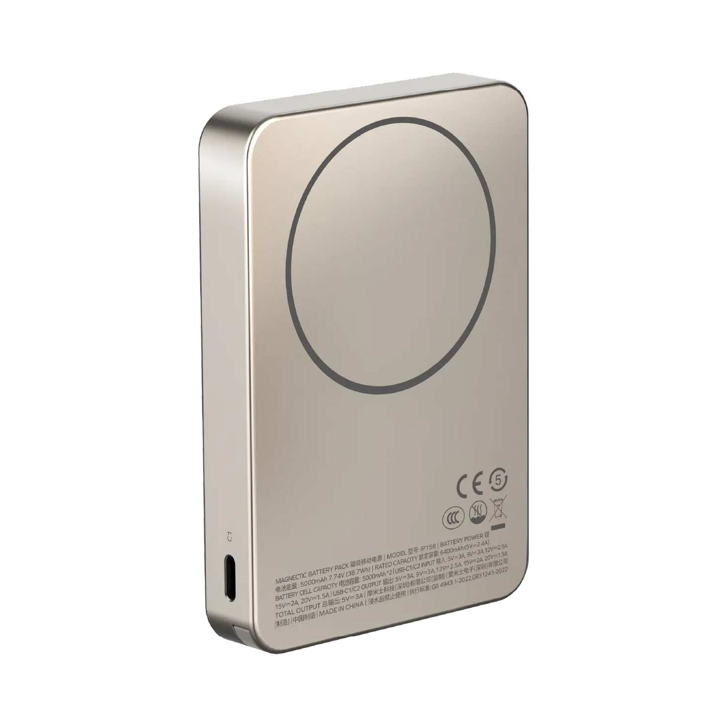1-Power F.Pass⁺ 10000mAh Magnetic Battery Pack with Built-in Cable