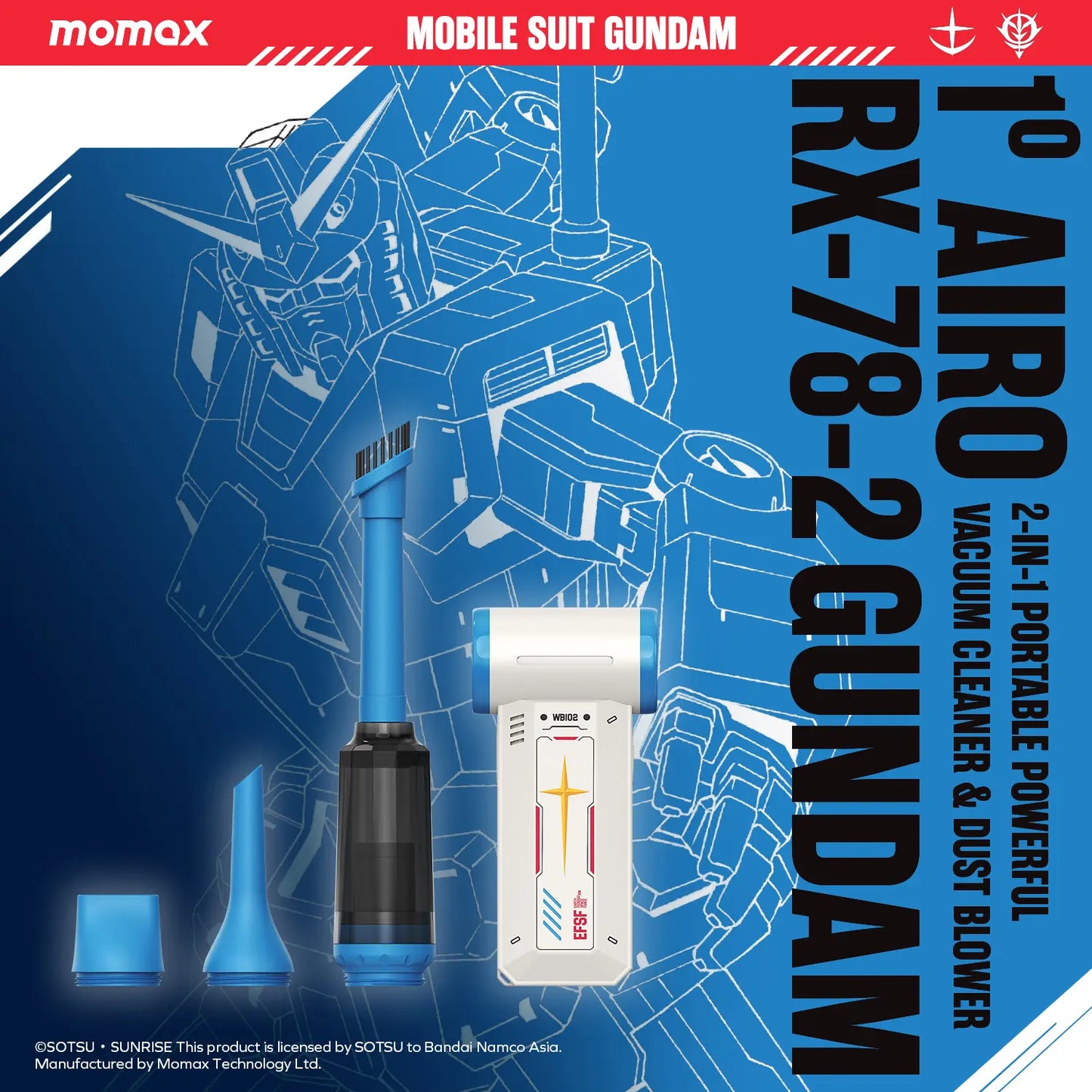 1° Airo 2-in-1 Portable Powerful Vacuum Cleaner and Dust Blower - Limited Edition