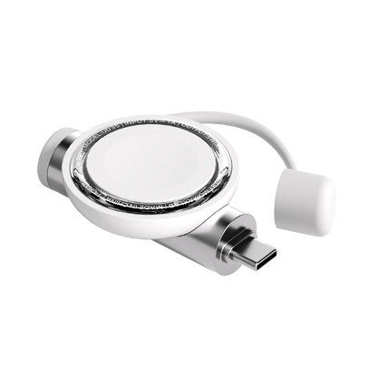 1-Charge Flow Pro 3-in-1 Qi2 Magnetic Docking with Apple Watch Magnetic Fast Charger - Yuet Tung