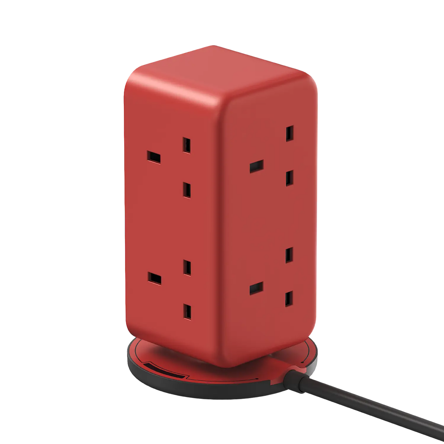 1-Charge Work Flow 6-Outlet GaN Power Tower 35W with USB Ports - Limited Edition