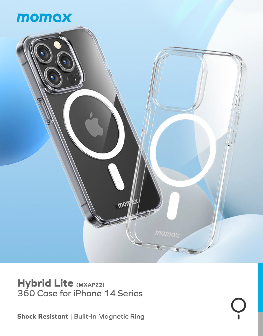 Hybrid Lite Case Magnetic Protective Case for iPhone 14 Series
