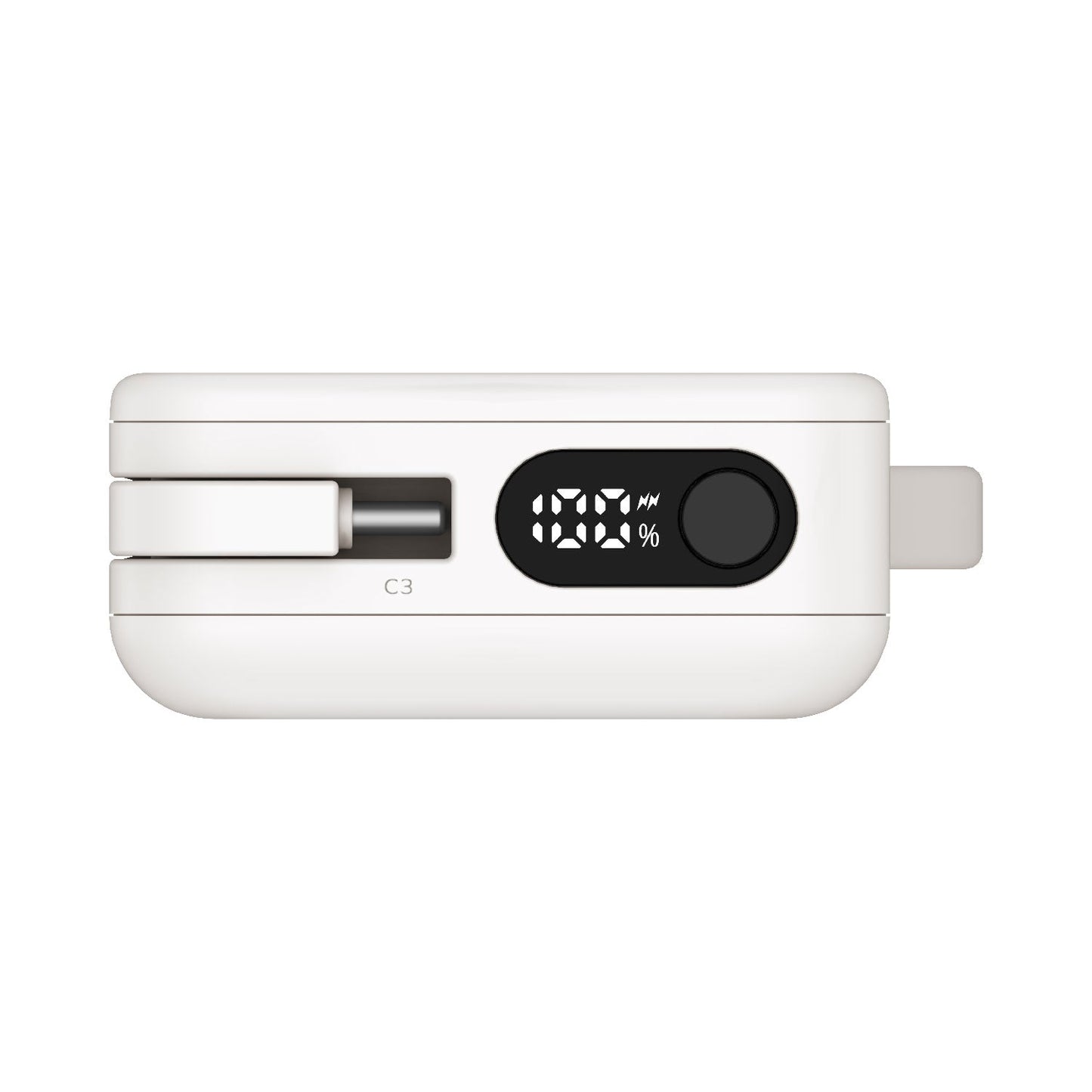 1-Power Vital+ Power Bank 10000mAh With 2 Built-In USB-C Cables